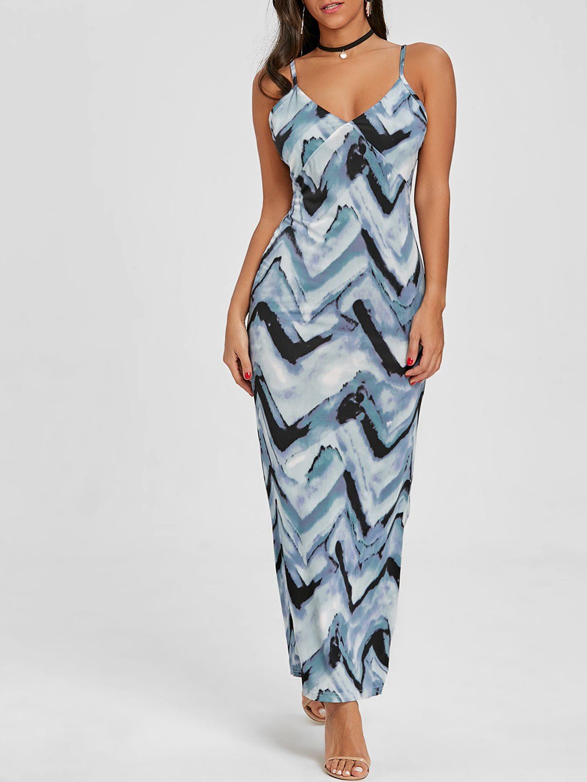 Cami Tie Dye Maxi Beach Dress