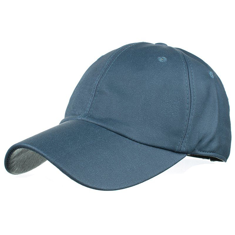 

Simple Line Embroidery Magic Sticker Baseball Hat, Cadetblue