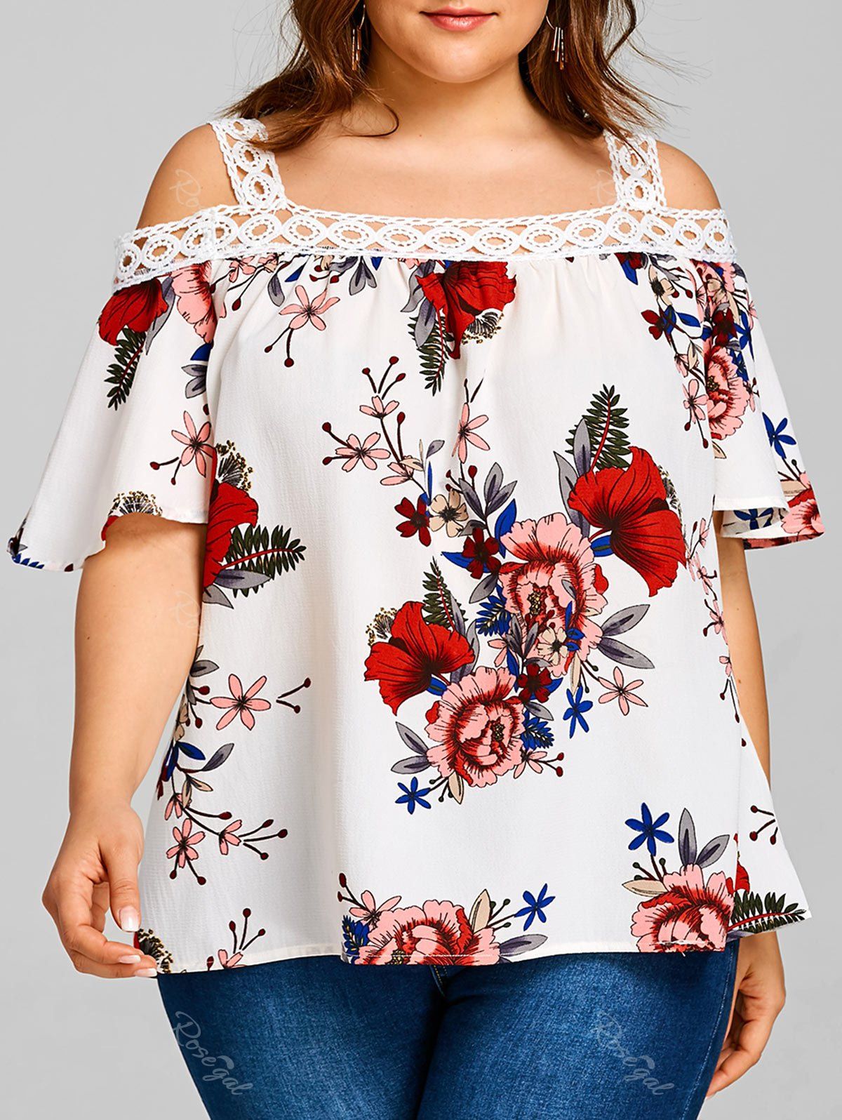 cold shoulder blouses uk