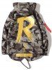 Fishtail Back Graphic Camo Jacket -  