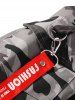 Fishtail Back Graphic Camo Jacket -  