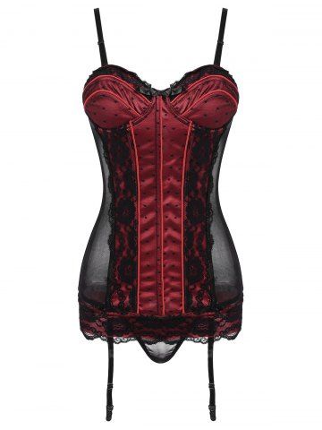 Red snake sheer mesh cross back bralette up bra yandy