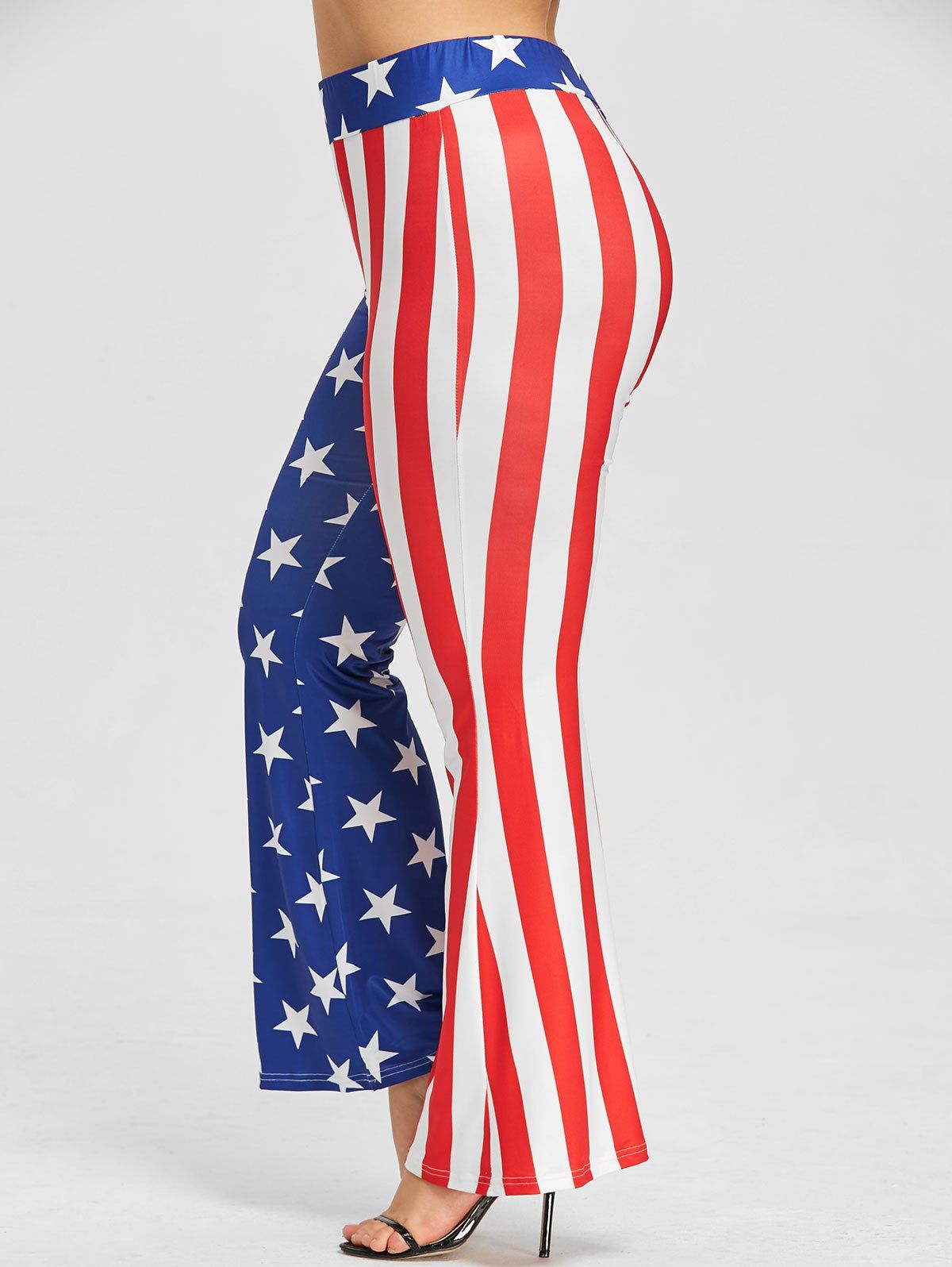 

Plus Size Patriotic American Flag Pants, Us flag