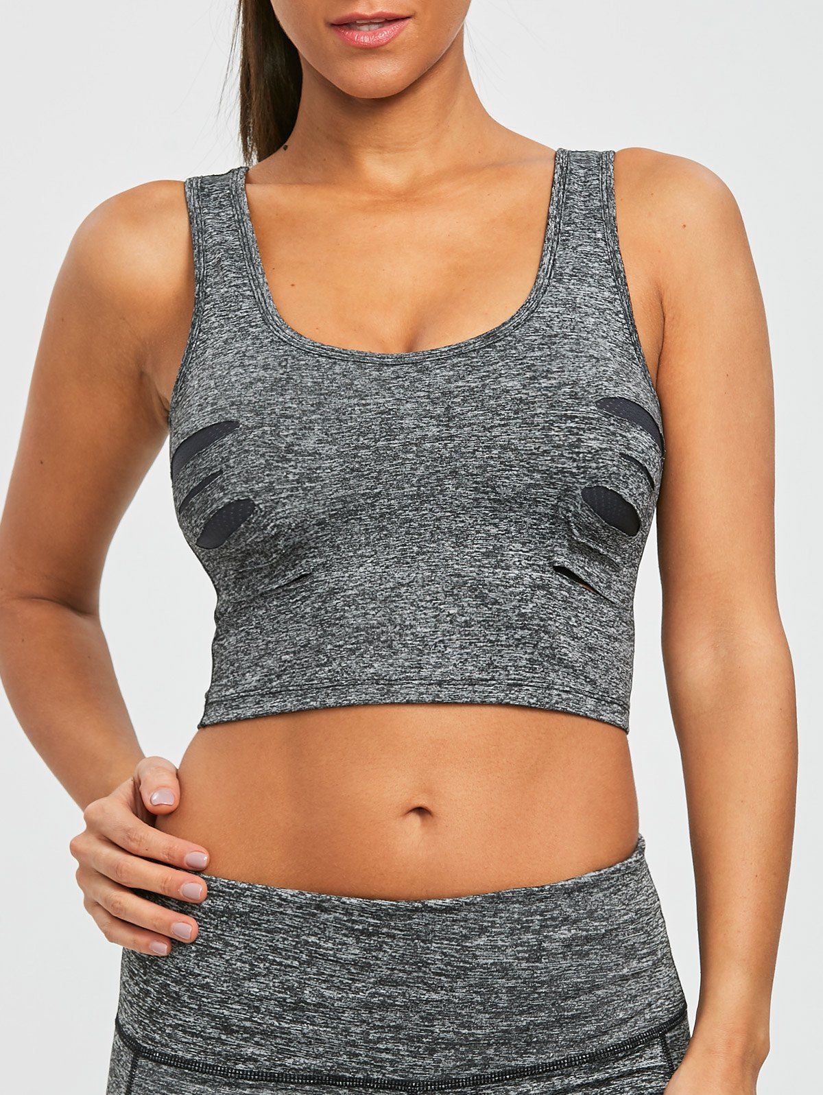 

Padded Sports Bra, Gray