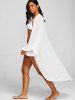 Flowy Chiffon Cover-up Top -  