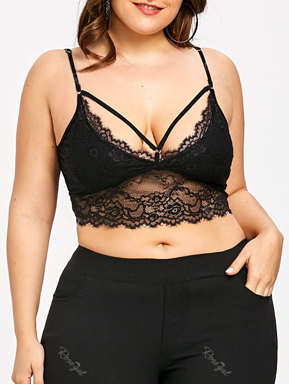 caraco femme dentelle grande taille