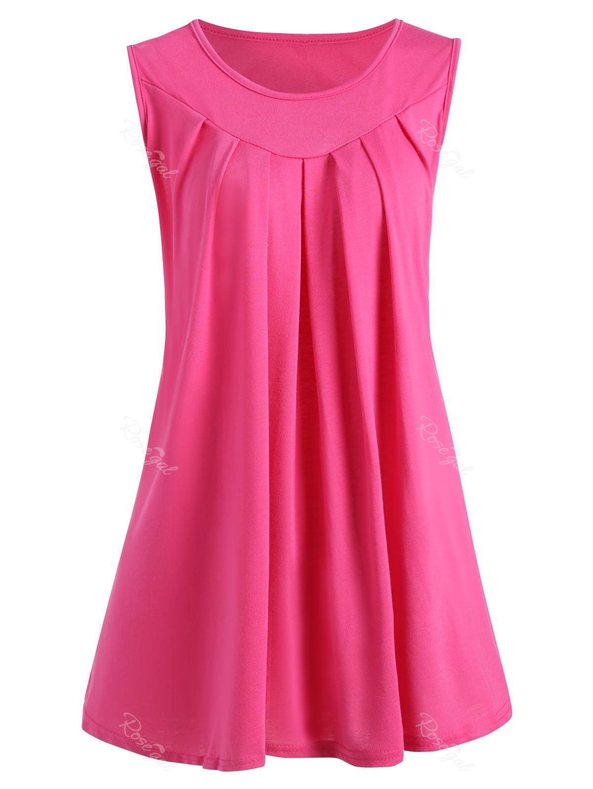 

Draped Plus Size Summer Tank Top, Tutti frutti