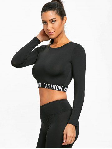 black zip up gym top