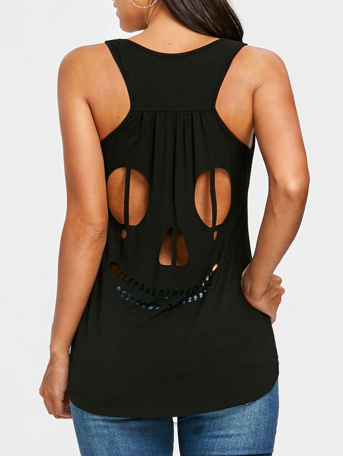 v neck racerback tank