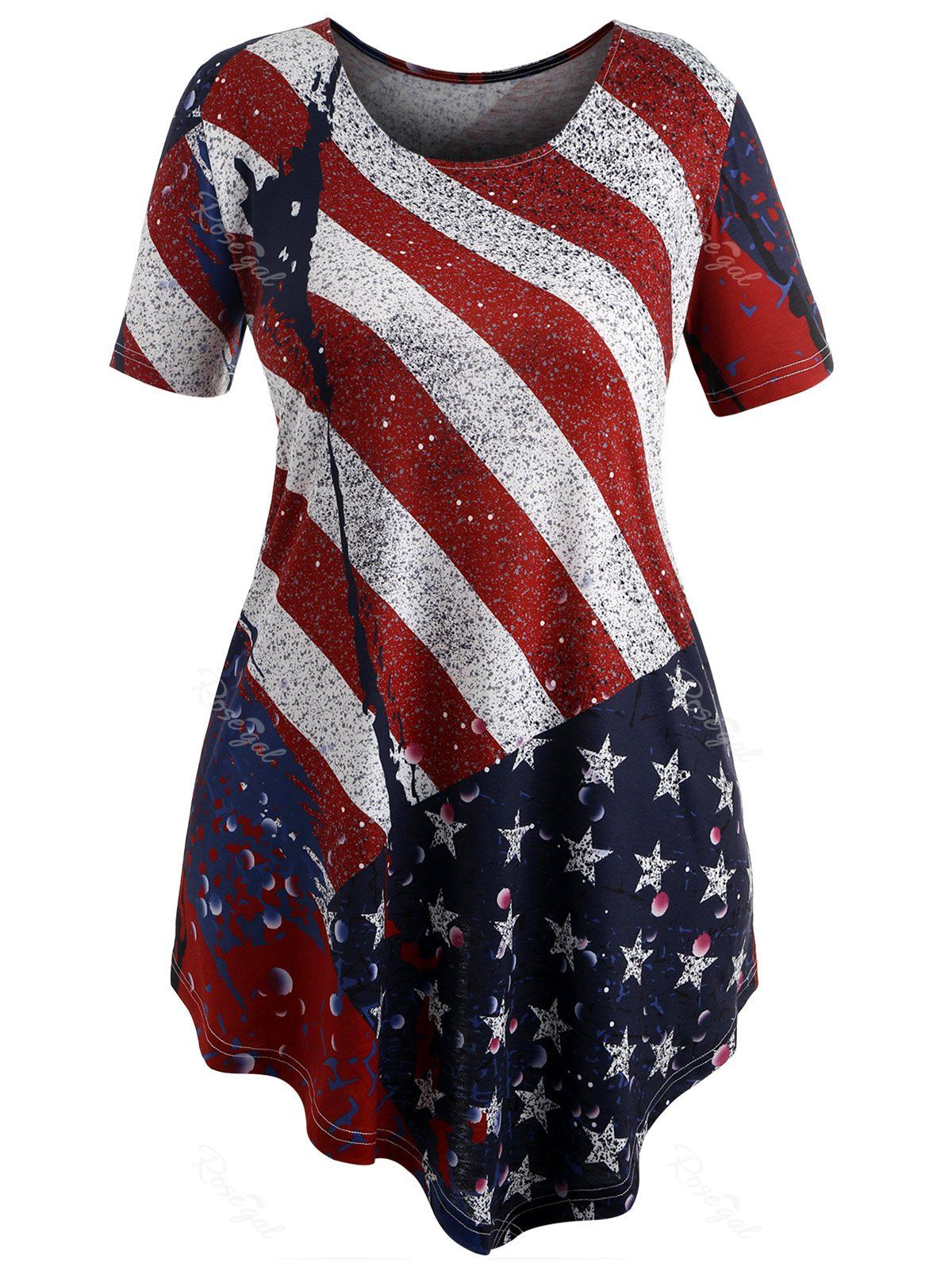 patriotic plus size clothing