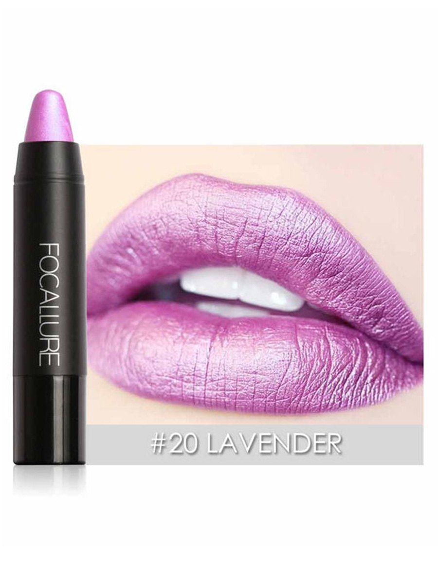 

Waterproof Long Lasting Metallic Glitter Shimmer Lipstick, #001