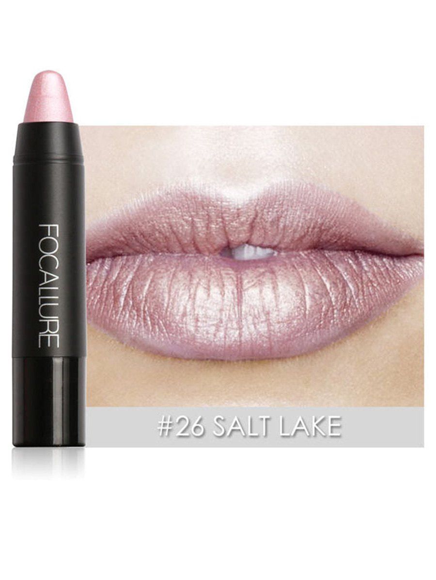

Waterproof Long Lasting Metallic Glitter Shimmer Lipstick, #007