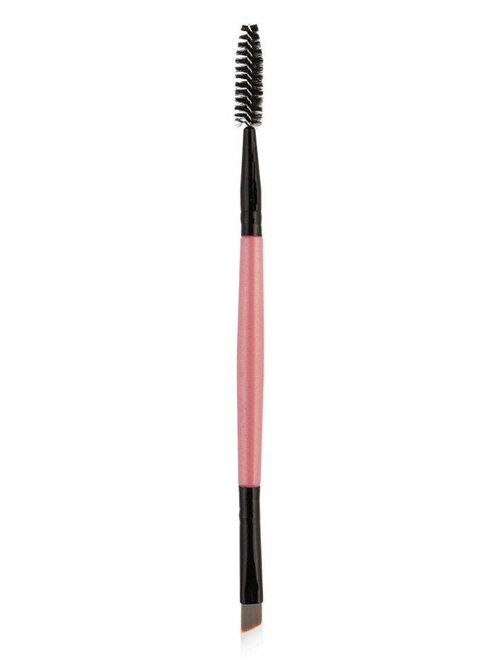 

Professional Dual Ended Eyebrow Brush, Pig pink