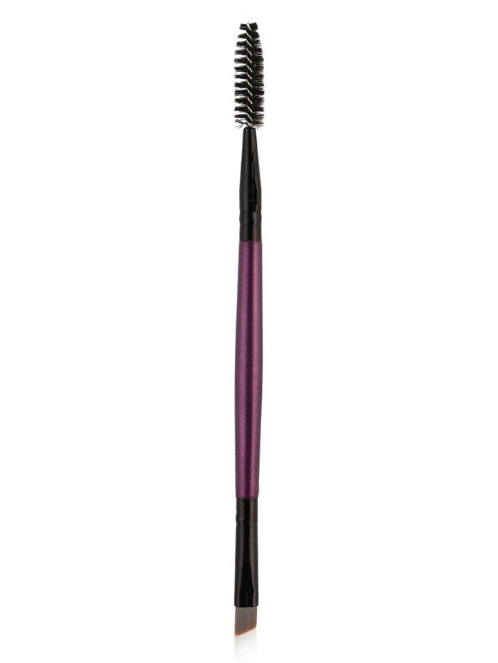 

Professional Dual Ended Eyebrow Brush, Plum velvet