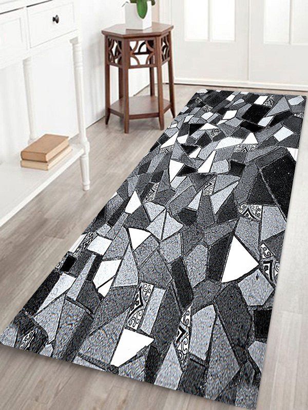 Slate Gray W24 Inch L71 Ceramic Tile Pattern Anti Skid Floor Best Ceramic Tile Pattern Anti Skid Floor Area Rug