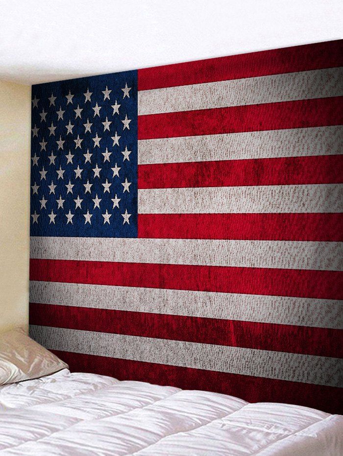 

American Flag Print Wall Art Tapestry, Multi