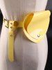 Heart Shape Funny Bag Jelly Waist Belt -  