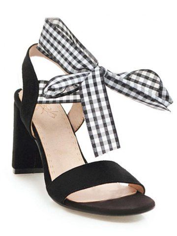 Shop Ankle Strap Chunky Heel Chic Sandals