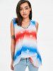 Draped Star Ombre Tank Top -  