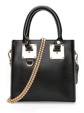 Cheap Metallic Minimalist Shopping Crossbody Bag