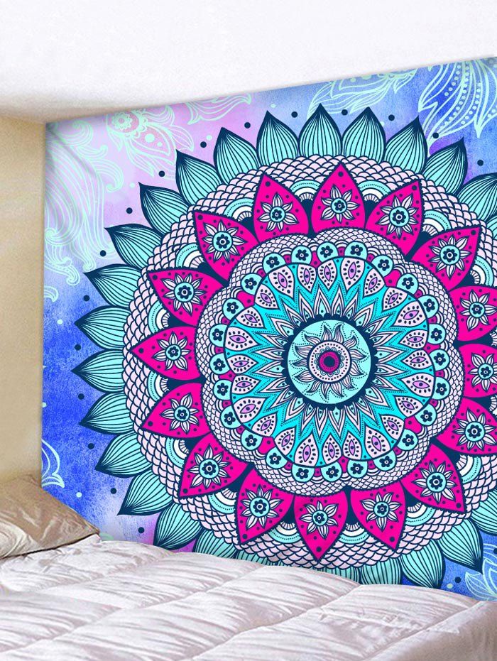 

Mandala Print Tapestry Wall Hanging Art Decor, Multi