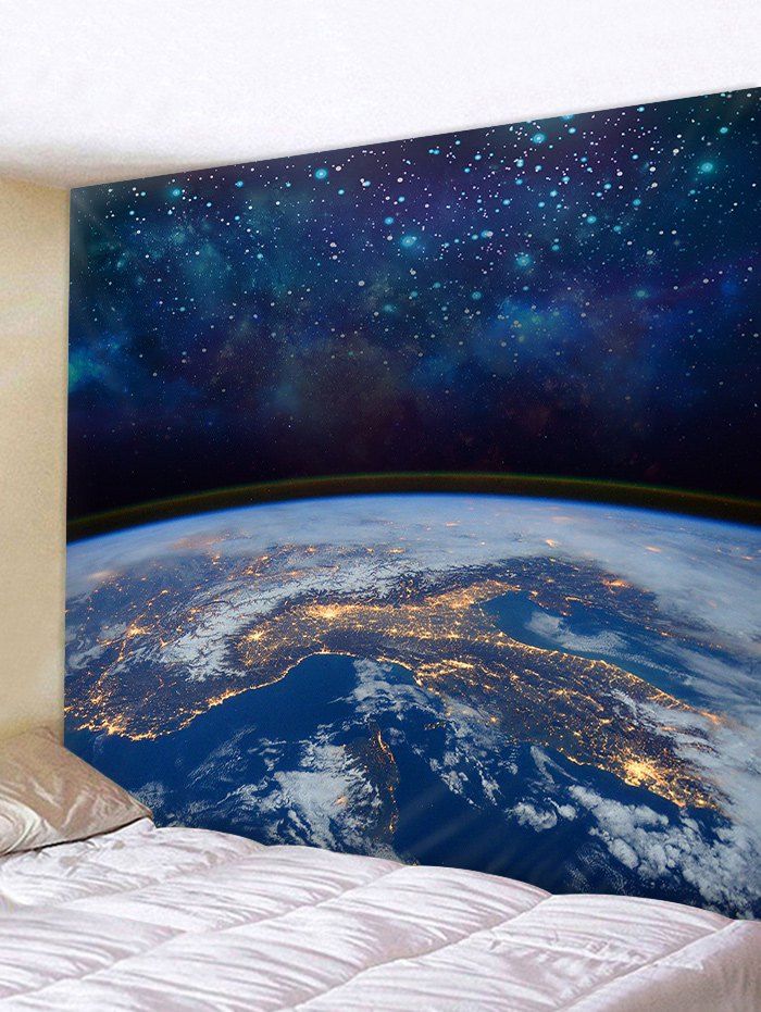 

Galaxy Starry Sky Wall Hanging Tapestry Art, Multi