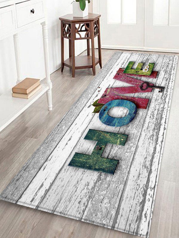 

HOME Board Printed Area Rugs Floor Mat, Multi