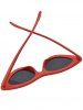 Lunettes Solaires Catty avec Verres Plates et Monture en Plastique Anti UV -  