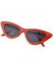 Lunettes Solaires Catty avec Verres Plates et Monture en Plastique Anti UV -  