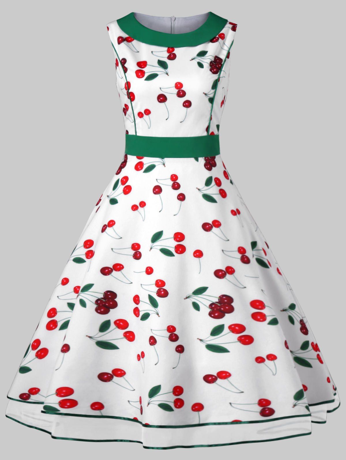 cherry skater dress