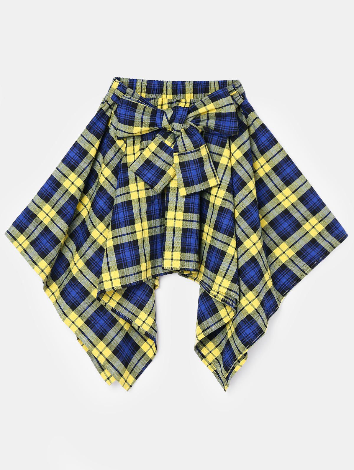 

Tartan Mini Skirt, Colormix