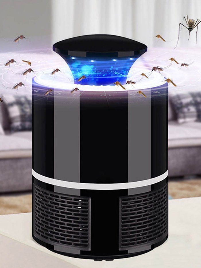 

USB Radiationless Photocatalysis Safety Mosquito Killer Lamp, Black