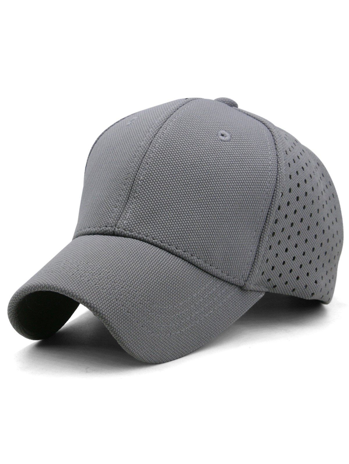 

Outdoor Solid Color Hollow Out Sun Hat, Granite