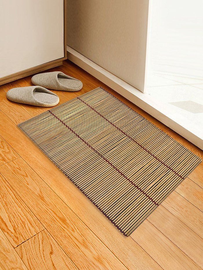 75 Off Bamboo Mat Printed Anti Skid Indoor Outdoor Area Rug Rosegal Bamboo Mat Printed Anti Skid Indoor, Bamboo Outdoor Mat