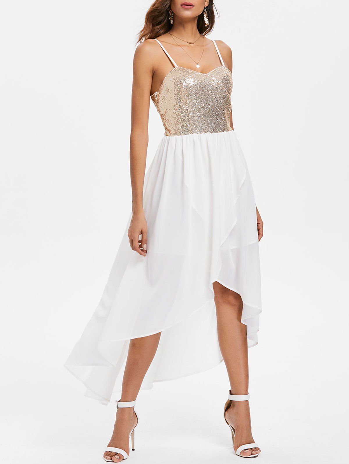 High Low Chiffon Dress