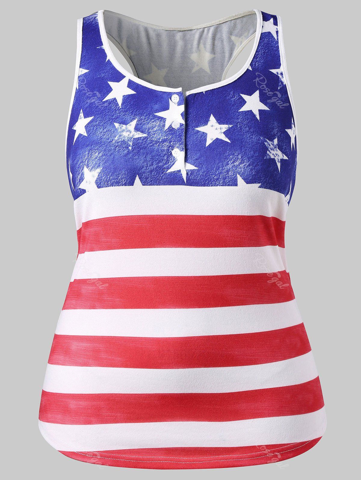 plus size patriotic tank tops