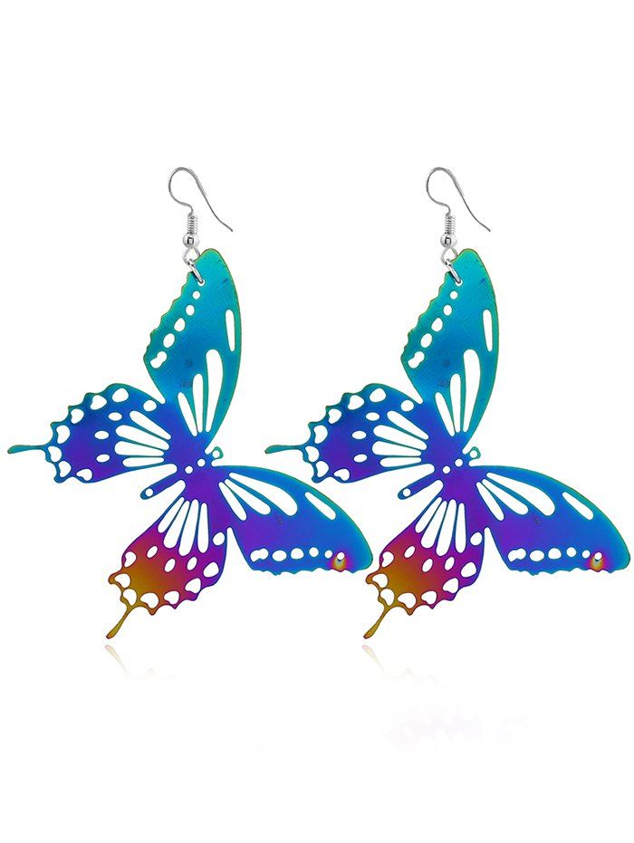 

Flying Butterfly Decorative Party Hook Earrings, Multi