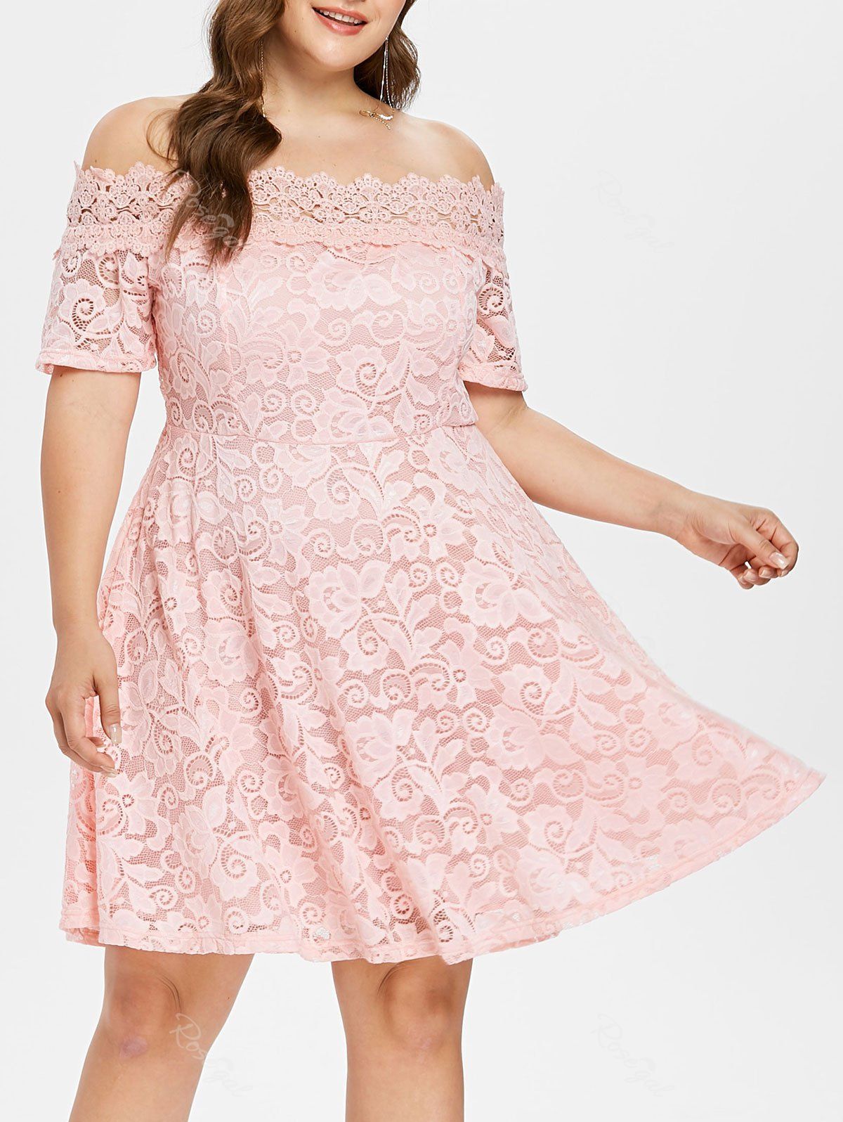 plus size off the shoulder ball gown