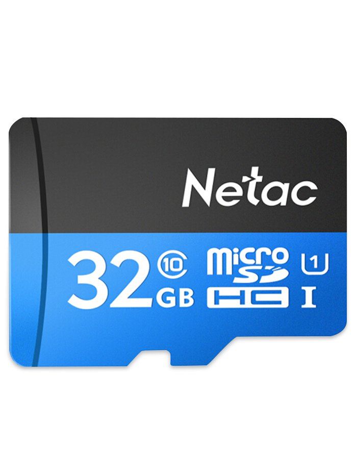 

Netac P500 Micro SDHC High Speed Flash Memory Card 32GB, Blue