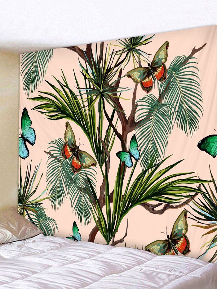 

Butterfly Tree Pattern Tapestry Hanging Decor, Multi