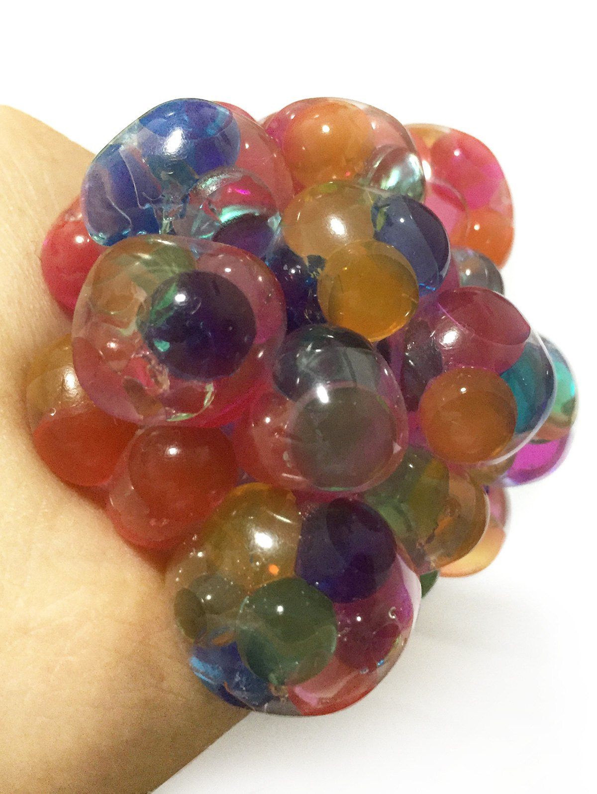 

Stress Releives Colorful Squeeze Ball Toy, Multi