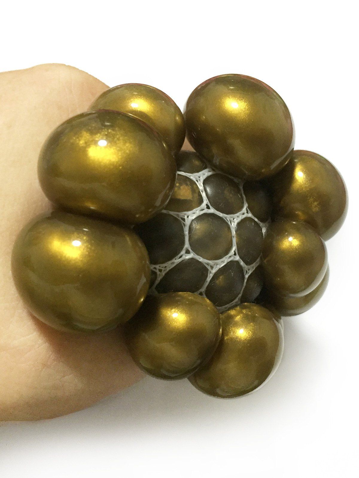 

Stress Releives Colorful Squeeze Ball Toy, Gold