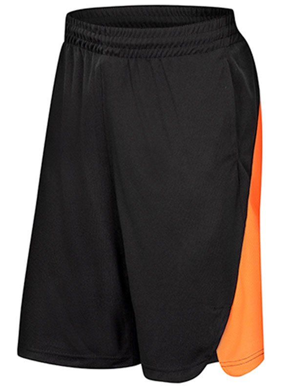 

Curve Hem Elastic Waist Gym Shorts, Cantaloupe