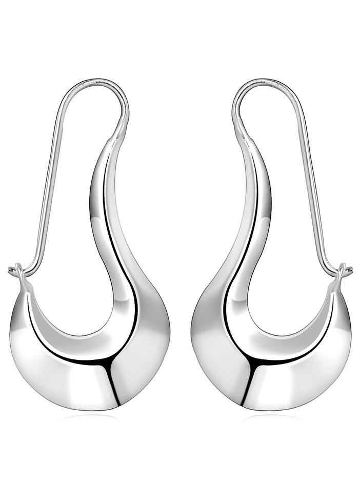 

Unique Feet Shaped Sterling Silver Drop Earrings