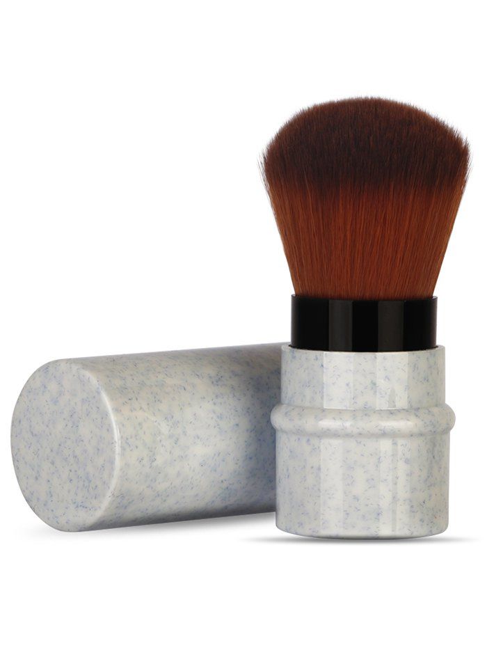 

ALL IN ONE Ultra Soft Fiber Hair Telescoping Makeup Brush, Gray goose