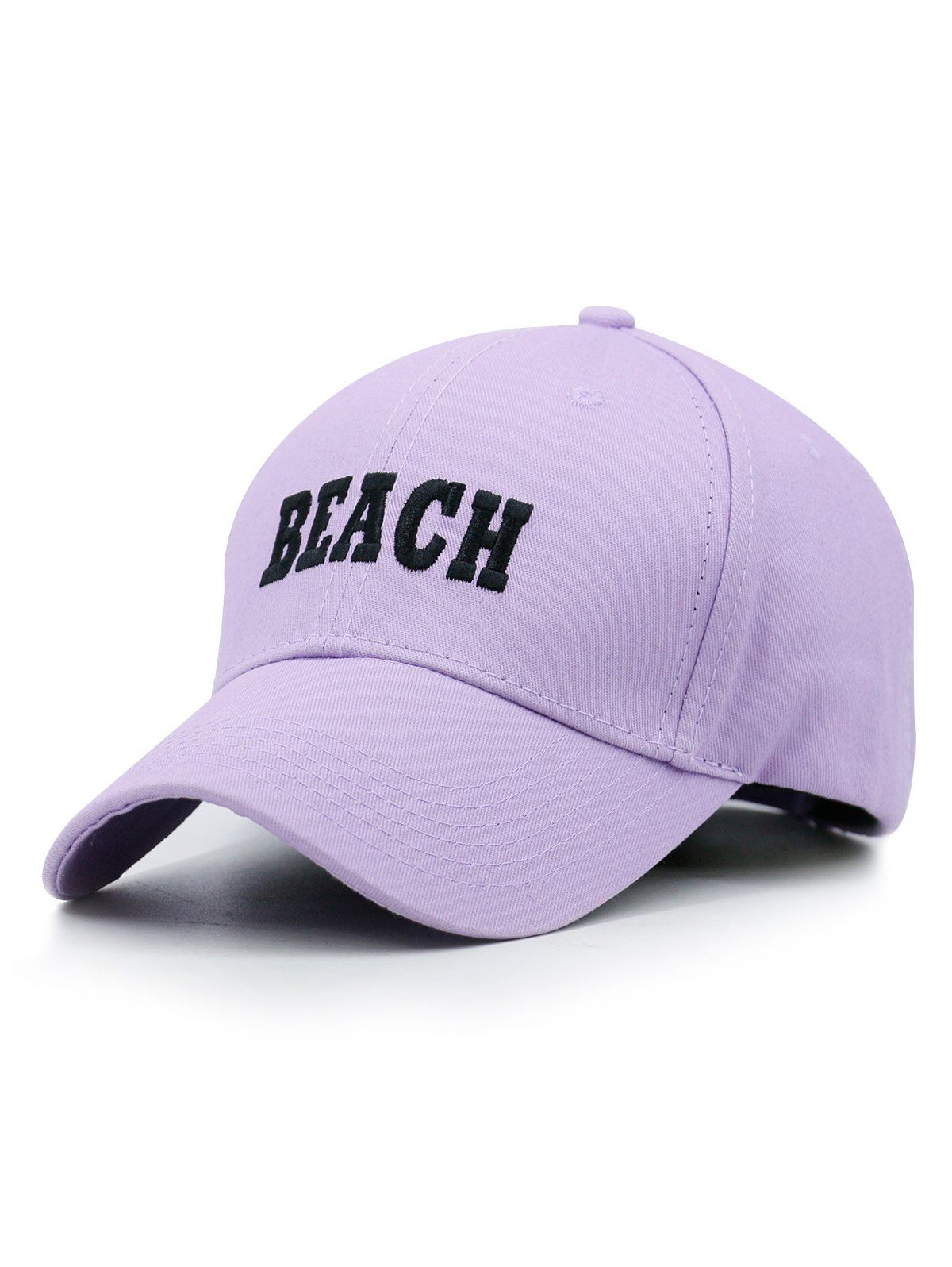

Outdoor BEACH Embroidery Baseball Cap, Mauve