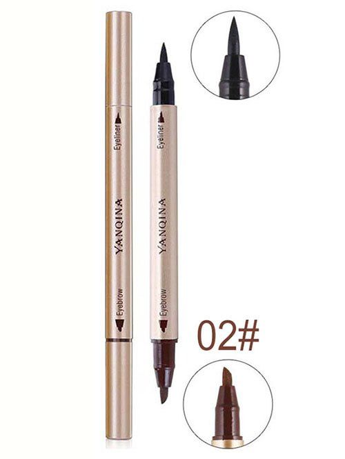 

Multifunctional Long Lasting Waterproof Liquid Eyebrow Eyeliner Pencil, #002