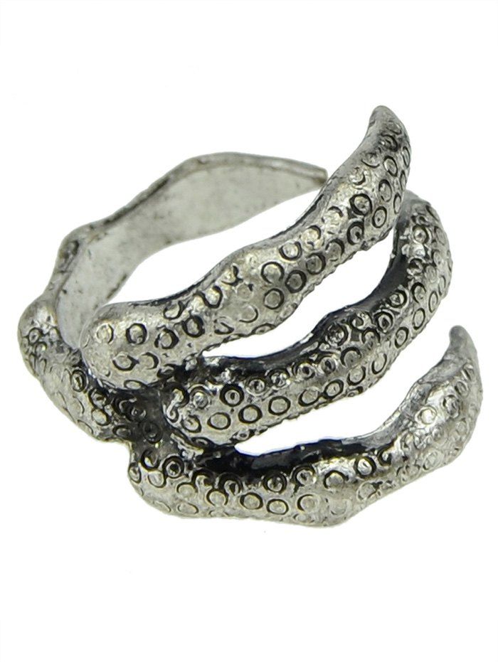 

Dragon Claw Ring, Silver