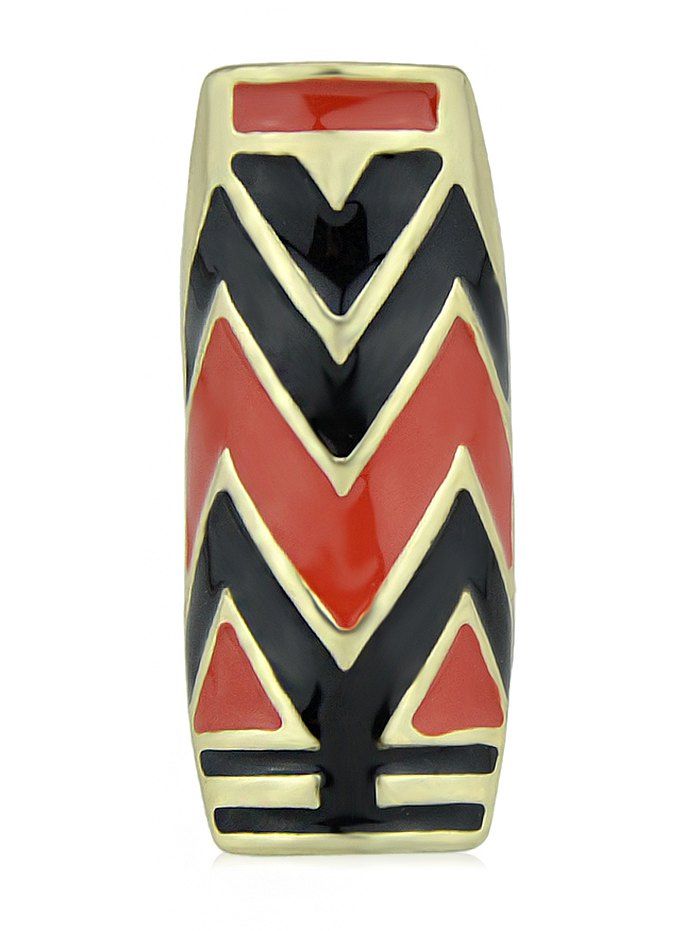 

Overstate Geometric Ring, Red