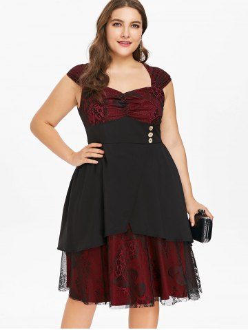 Vintage Plus Size Cocktail Dresses